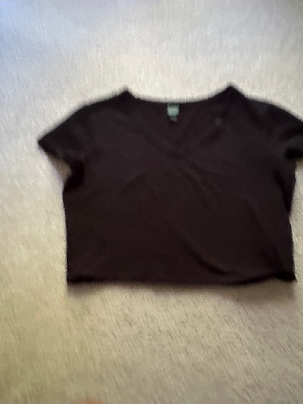 wild fable Black Crewneck Tee